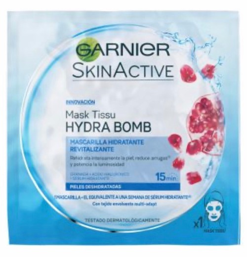Garnier Hydrabomb Máscara Tecido