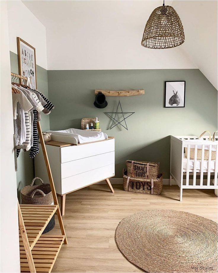 Moda Green baby bedroom