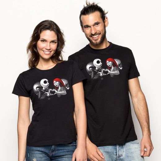 Her Skeleton - His Doll by Alemaglia - Pampling.com T-shirts