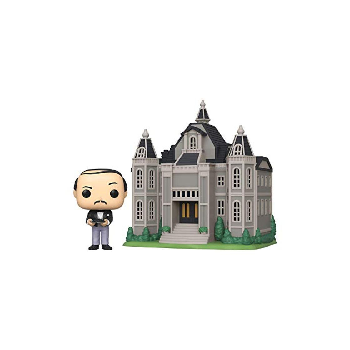 Product Funko- Pop Town: Batman 80th-Wayne Manor w/Alfred Collectible Toy, Multicolor