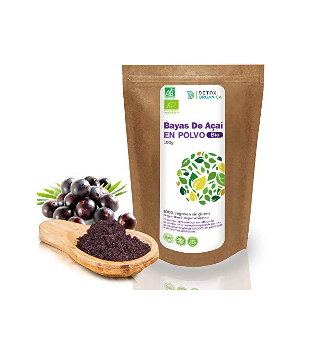 Product Bayas De Acai En Polvo Orgánico 100 g – Bayas Acai Congelado