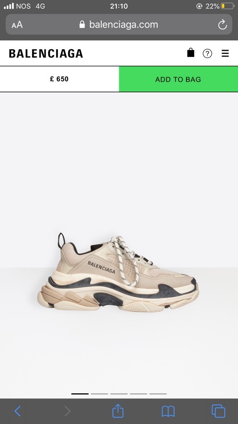 Sapatilhas Balenciaga 