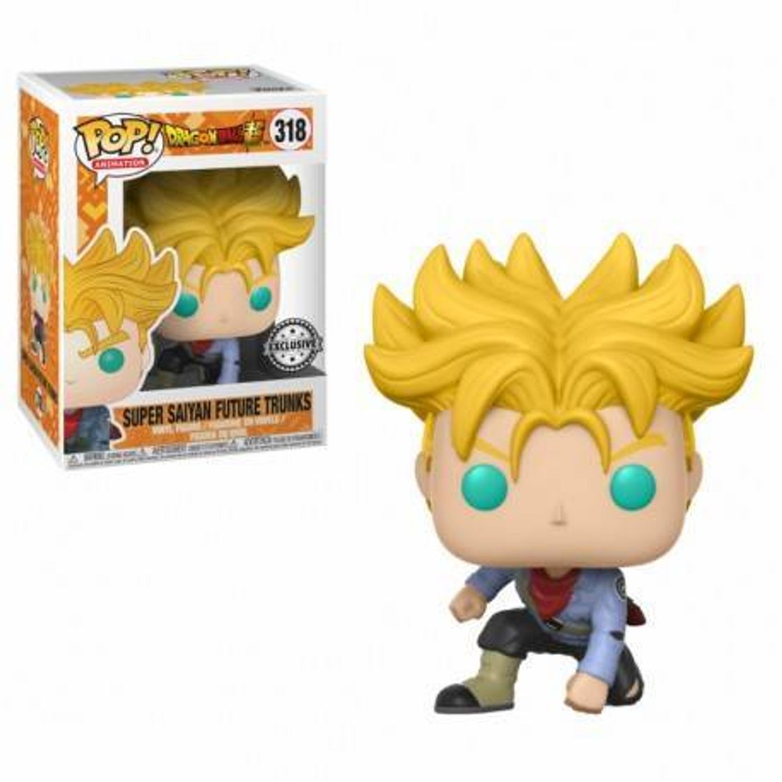 Social Funko Pop Dragon Ball Future Trunks Super Sayan Exclusive, Multicolor