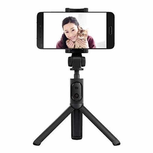 Palo Selfie Xiaomi Selfie Stick Tripod Black - Bluetooth 3.0 - Aluminio - Funciã 'n TrÃpode