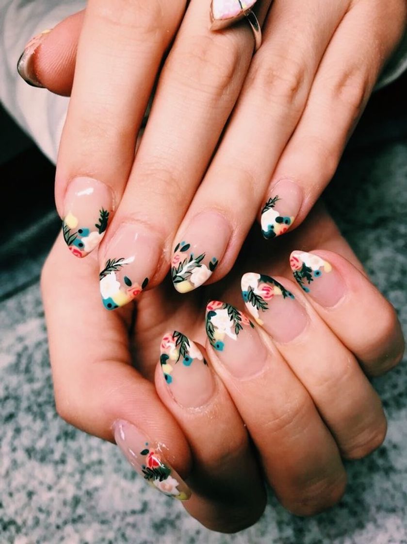 Fashion unhas florais