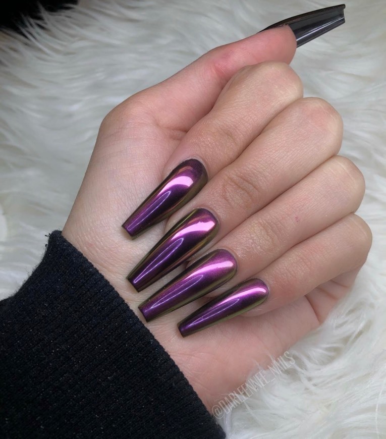 Fashion Chrome nails 🔮