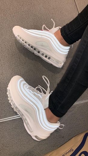 Nike White reflective 97s