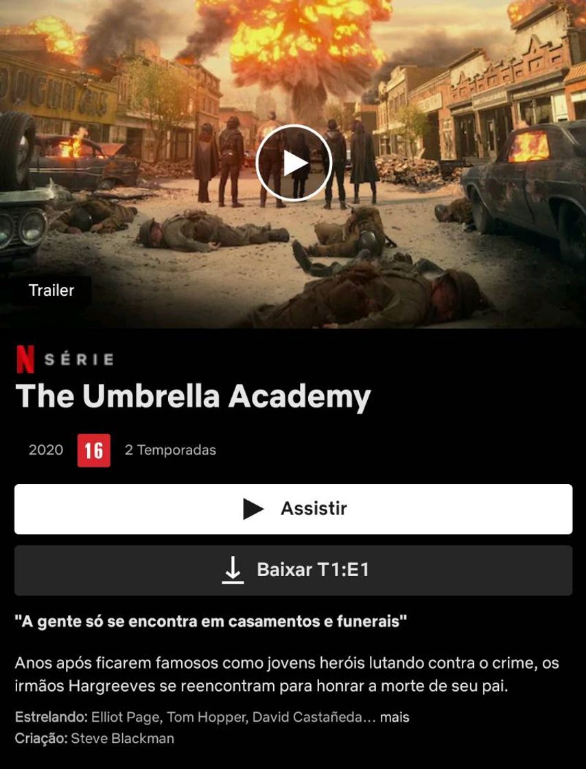 Serie The Umbrella Academy