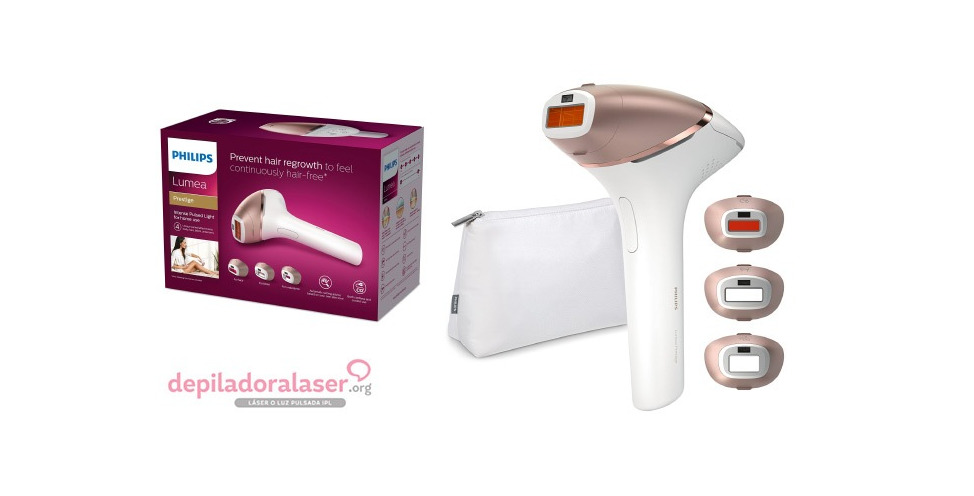 Producto PHILIPS

Depiladora luz pulsada Philips Lumea Prestige para 