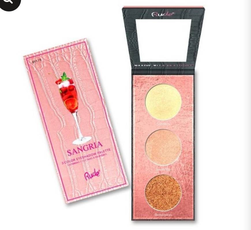 Moda RUDE COSMETICS, Paleta Luminous Sangria 