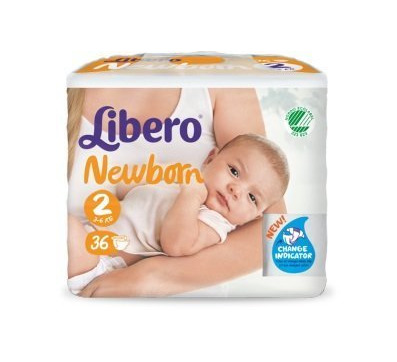 Products LIBERO NEWBORN PANN 2 36 PEZZI