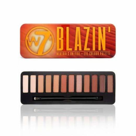 Nueva W7 Blazin 'varios colores en llamas - ojos paleta de colores - 12 plalette