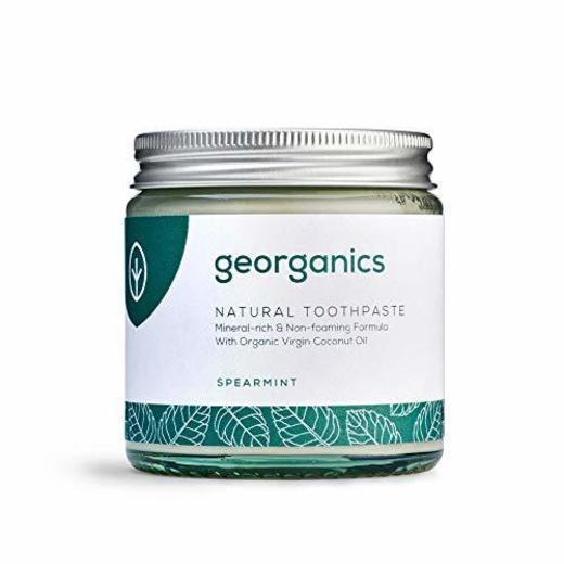 georganics Remineralizante Natural Aceite Coco Orgánico Pasta de dientes 120ml