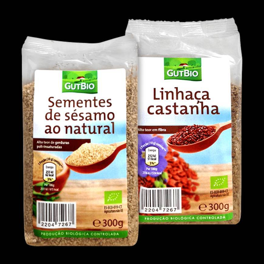 Products Sementes de sesamo e de linhaça 