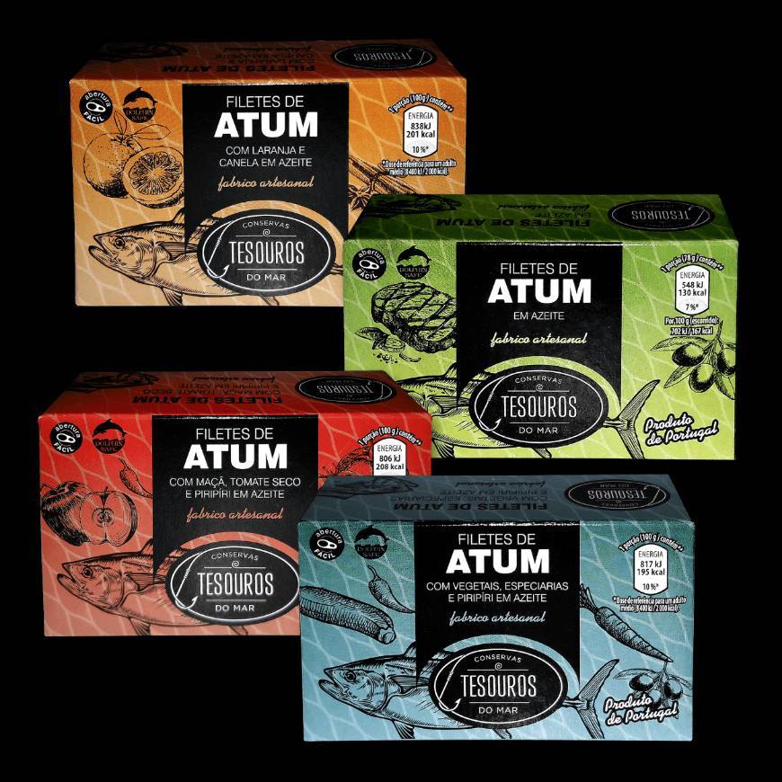 Products Filetes de atum com sabores