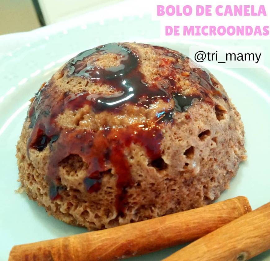 Fashion Bolo de canela de microondas