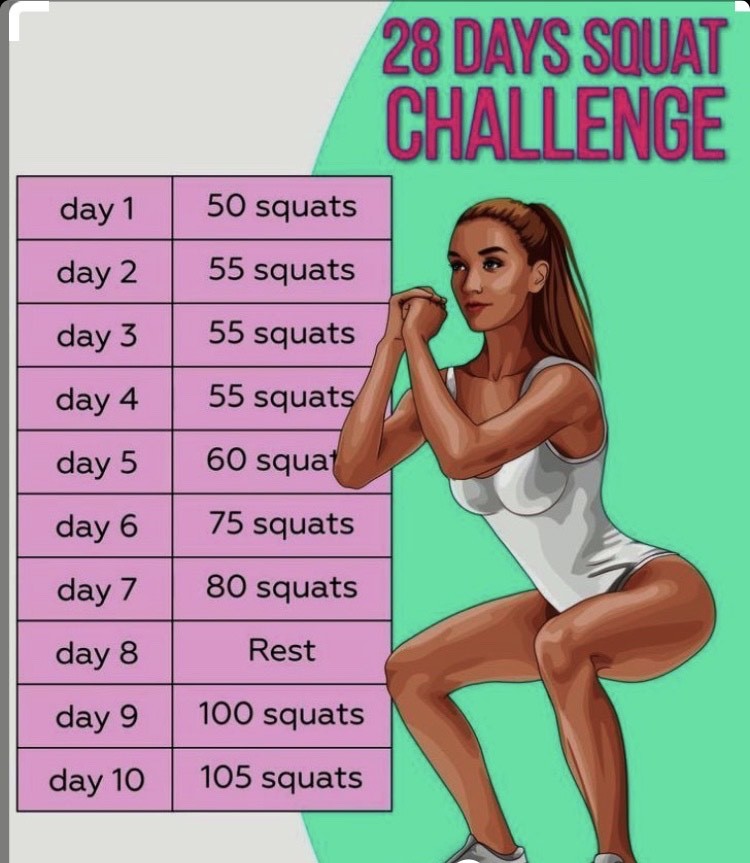 Moda Squat challenge 🙅🏽‍♀️