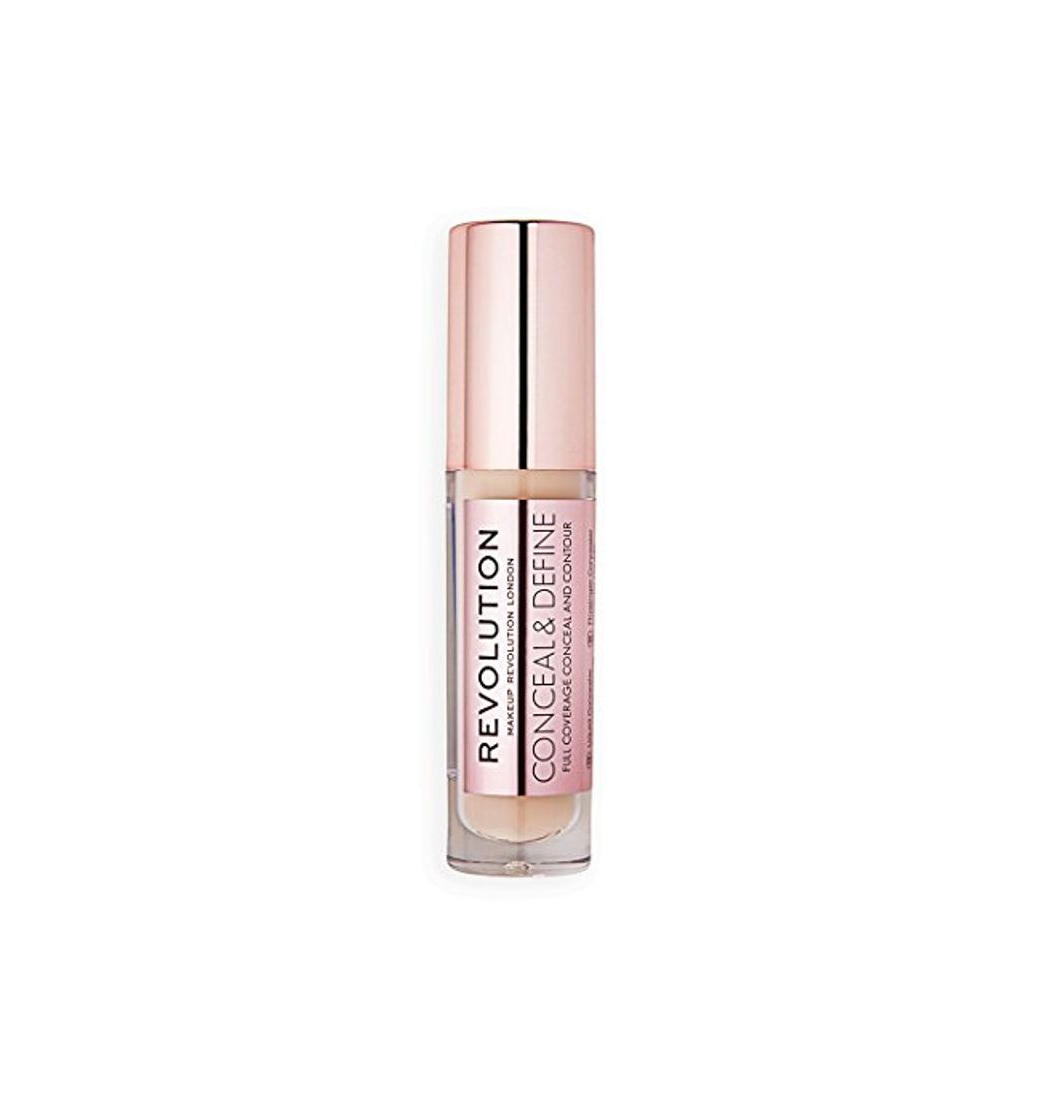 Beauty Makeup Revolution Conceal & Define Concealer C6 Korektor w plynie 3