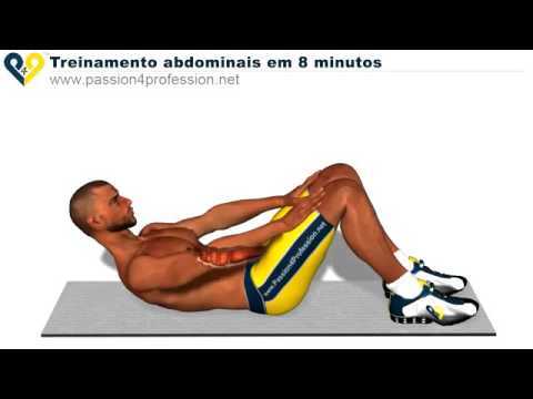 Aplicaciones Treino de abdominais de 8 minutos 