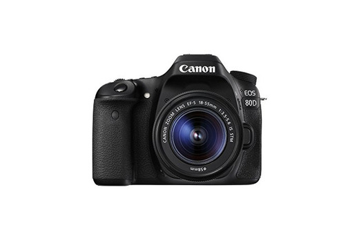 Canon EOS 80D - Cámara réflex digital de 24.2 MP