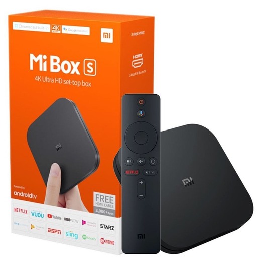 Xiaomi MI TV BOX S - Reproductor streaming en 4K Ultra HD ...