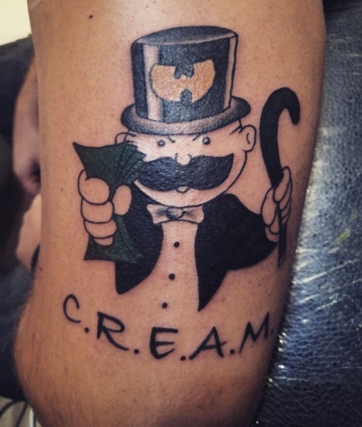 Social Tattoo Wu Tang
