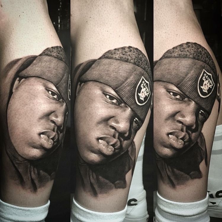 Social Tattoo Biggie Smalls