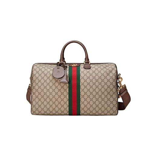 Gucci Hombre 5479539C2st8746 Beige Tela Bolso De Viaje