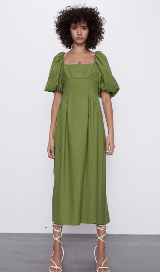 Producto Vestido verde-maçã 