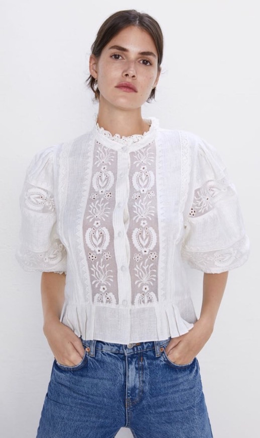 Producto Blusa com bordados 