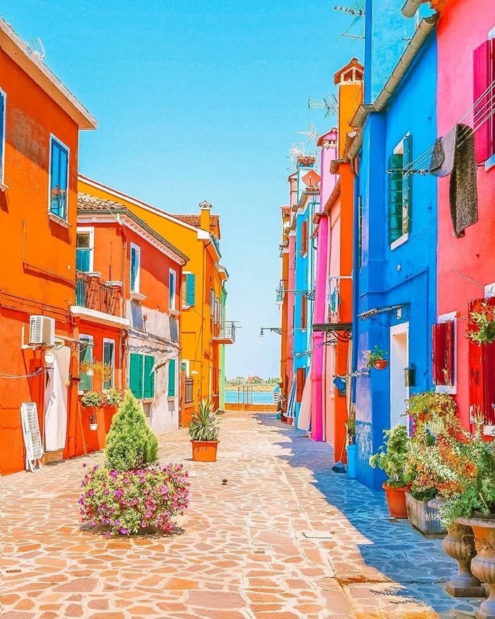 Place  Burano, Italy 