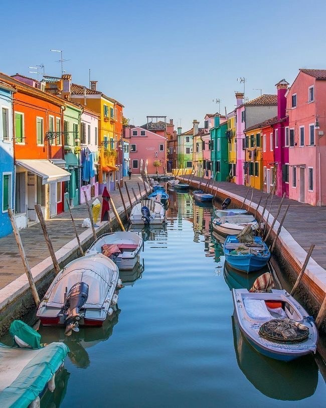 Place Burano, Italy 