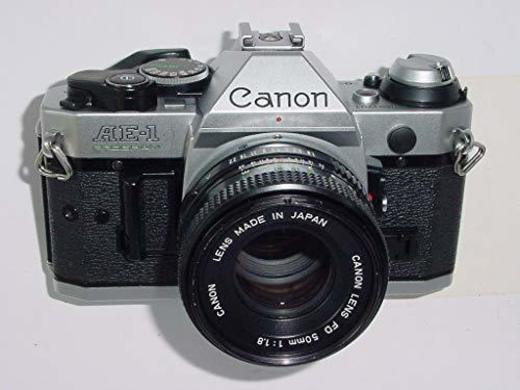 Canon Ae-1 Program 35 mm Manual Focus Film Camera