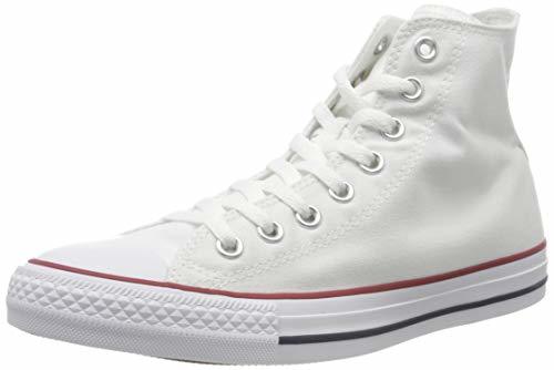 Moda Converse Chuck Taylor Hi, Zapatillas Unisex, Blanco