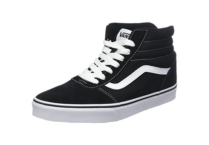 Moda Vans Ward Hi Hombre, Zapatillas Altas, Negro