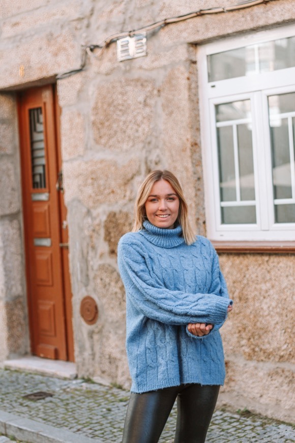 Fashion Camisola Azul