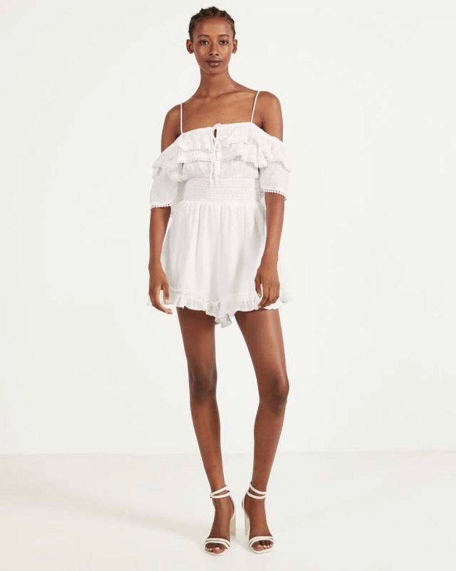 Social Macacão com bordado 