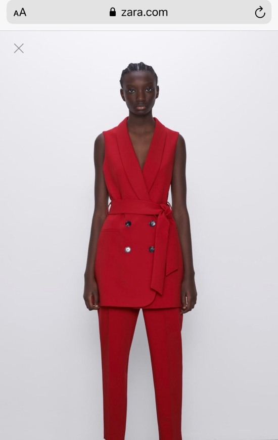 Social Colete com laço 