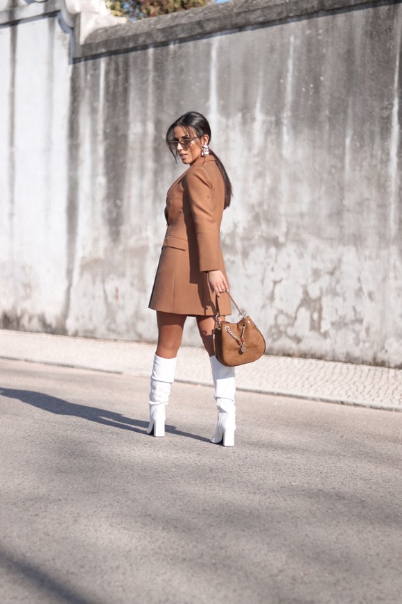 Social Botas brancas