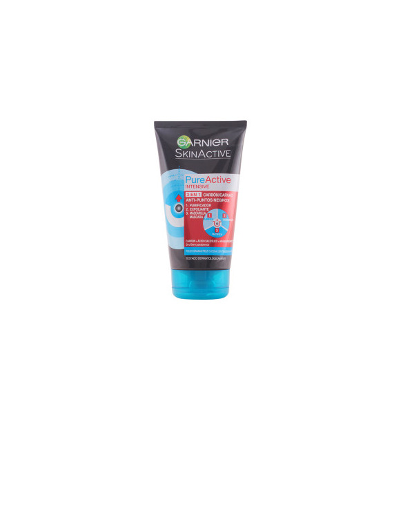 Producto PURE ACTIVE 3 en 1 carbón intensive gel pontos negros