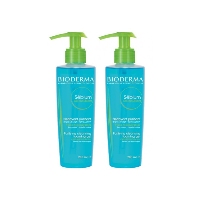 Products SEBIUM gel moussant limpador purificador