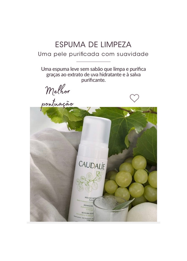 Producto Espuma de limpeza Caudalíe