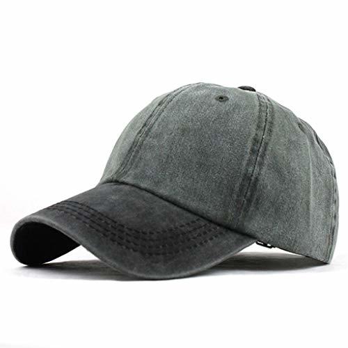 Moda TWIFER Gorra de béisbol de algodón Hombre Mujer de Estilo Vintage Ajustable