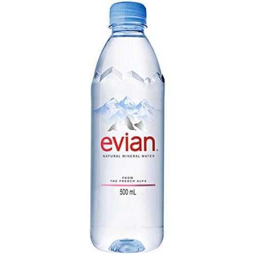 Moda Água evian 