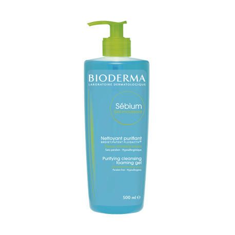 Bioderma Sebium Gel Moussant Nettoyant Purifiant 500 ml