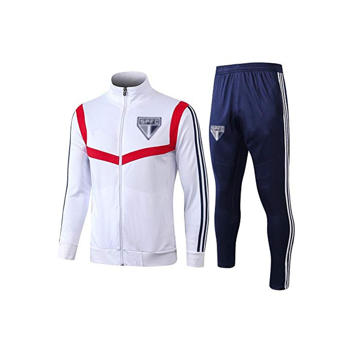 Fashion caijj Nuevo Regalo de fútbol para Hombre Cortavientos de Manga Larga Ropa