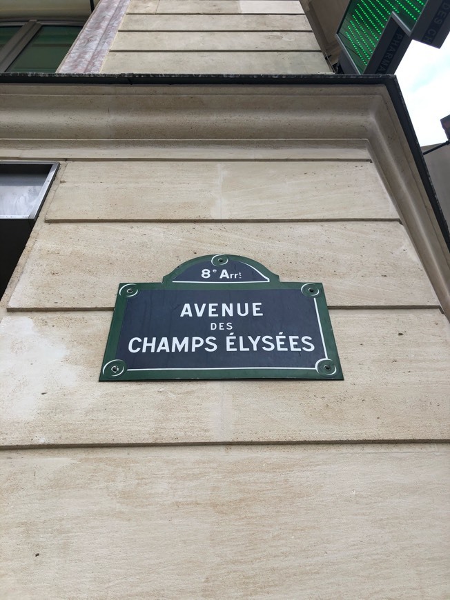 Lugar Avenue des Champs-Élysées