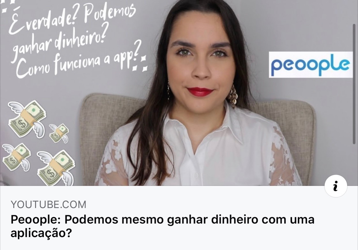 Fashion Vídeo sobre a aplicação Peoople