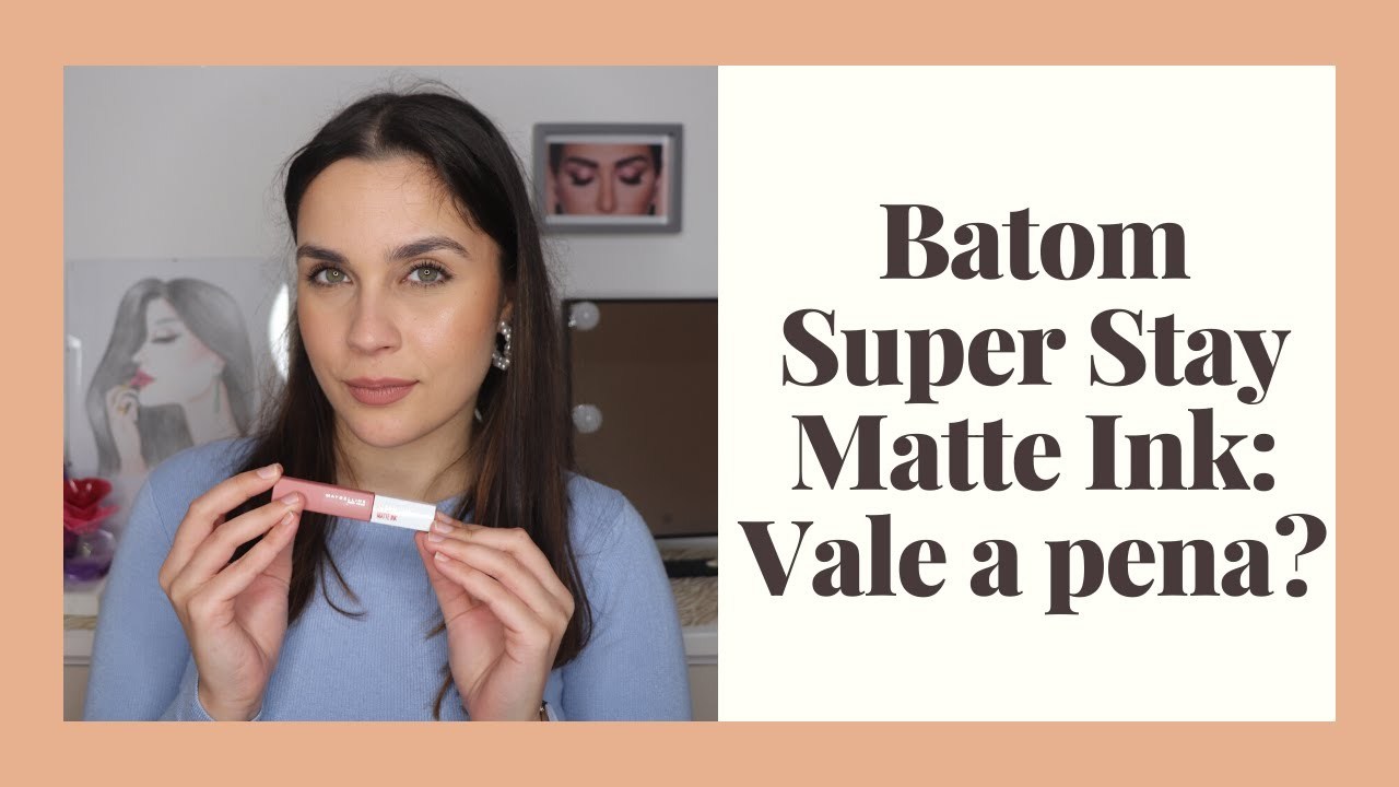 Fashion Batom maybelline matte ink | será que vale a pena?