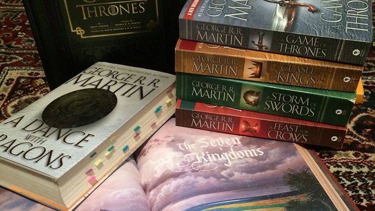 Book Game of Thrones Le tr?ne de fer Le livre des festins 2e